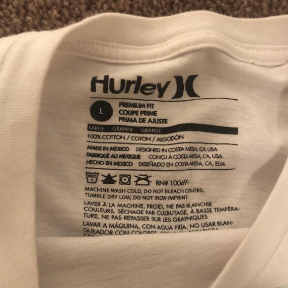 Hurley Large T Shirt - Picture 3 of 3